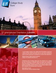 EF International Orientation: London - EF College Study Tours