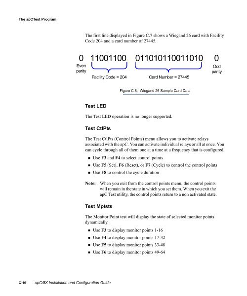 Câ¢CUREÂ® 800/8000 9.4 apC/8X Technical Manual - Tyco Security ...