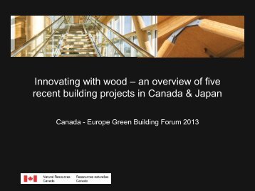 Aude Fournier - Europe Green Building Forum