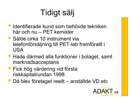 Presentation av Kari Gustafsson frÃ¥n seminariet.