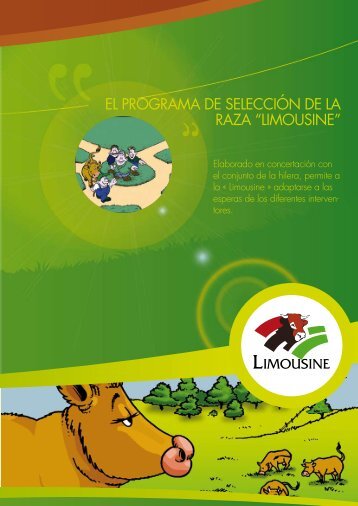 EL PROGRAMA DE SELECCIóN DE LA RAZA ... - Limousine.org