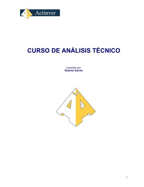 Curso de AnÃ¡lisis Tecnico - Actinver