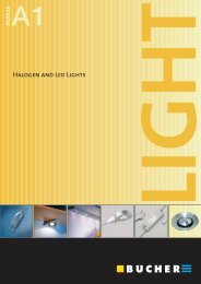 Halogen and Led Lights - Bucher Ltd.