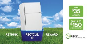 Appliance Recycling Bill Insert - PPL Electric Utilities