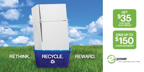 Appliance Recycling Bill Insert - PPL Electric Utilities