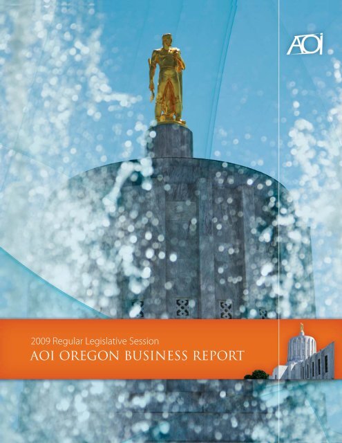 AOI OREGON BUSINESS REPORT