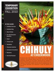 Chihuly at Cheekwood - Cheekwood Botanical Garden and ...