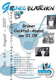 GrÃ¼nes BlÃ¤ttchen Nr. 64 - BÃ¼ndnis 90/Die GrÃ¼nen Roetgen