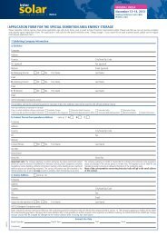 Download Application Form - Intersolar India