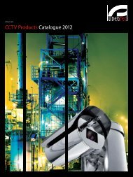 CCTV Products Catalogue 2012 - Videotec