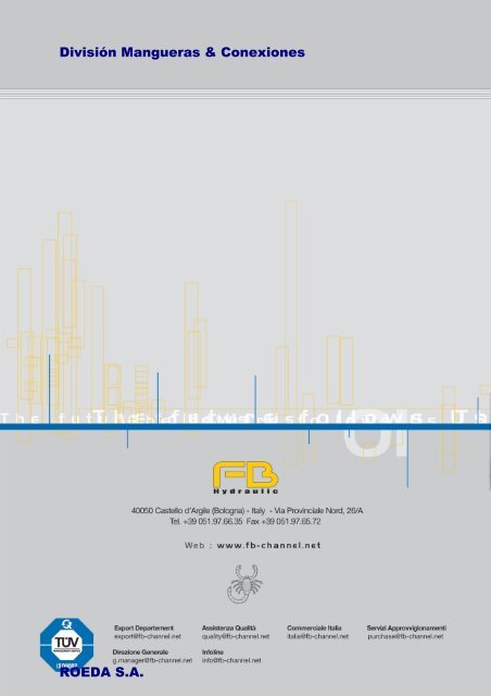 DivisiÃ³n Mangueras & Conexiones ROEDA S.A.