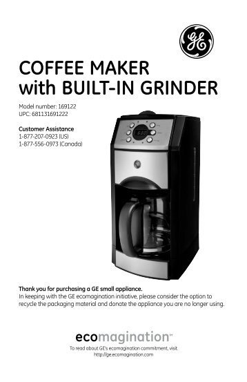 Espresso maker - GE :: Housewares