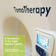 TomoTherapy Patient Brochure - Accuray