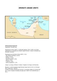 EMIRATI ARABI UNITI - ArchideaProgetti