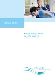 Physiotherapie als pdf - Spital Lachen