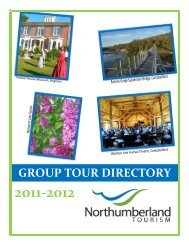 Group Tour Directory 2011-2012 - Northumberland County