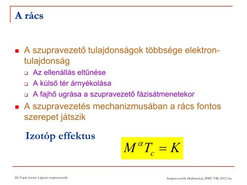 Type I. - Villamos Energetika TanszÃ©k