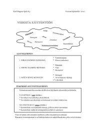 VISIOSTA KÃYTÃNTÃÃN - Karl-Magnus Spiik Oy
