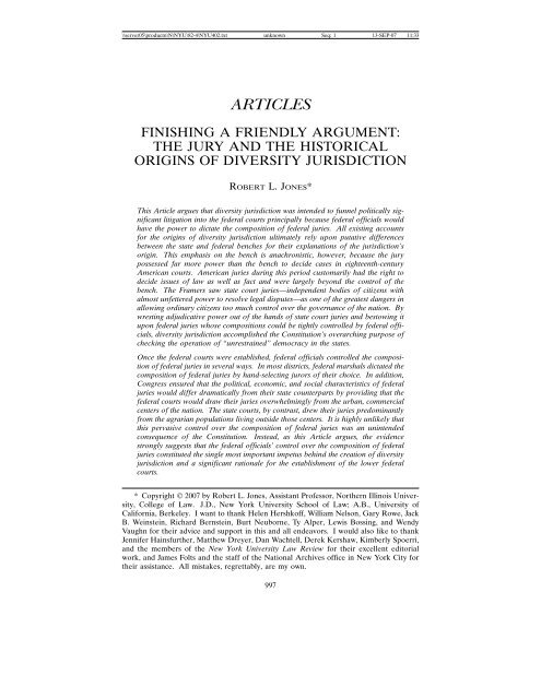 Articles Nyu Law Review