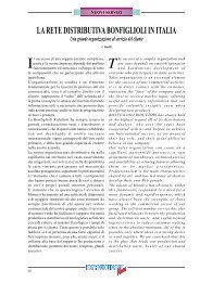 LA RETE DISTRIBUTIVA BONFIGLIOLI IN ITALIA Una grande ...