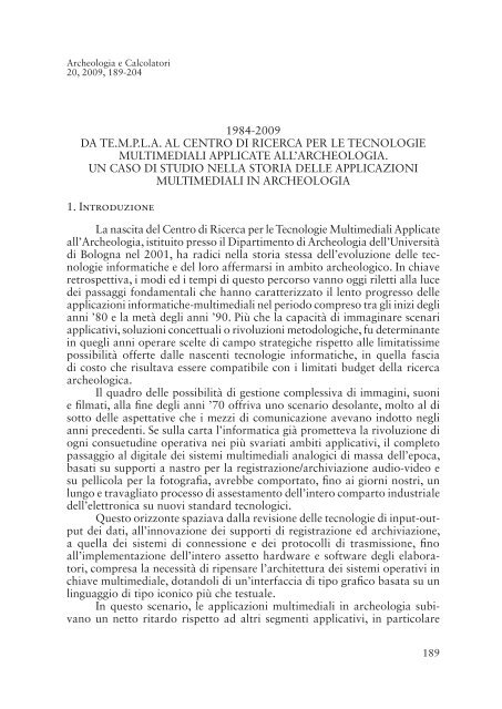 Untitled - Consiglio Nazionale delle Ricerche