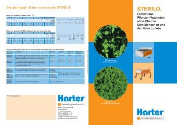 STERILO. Weltweit ein Begriff für ... - Harter Elektrotechnik