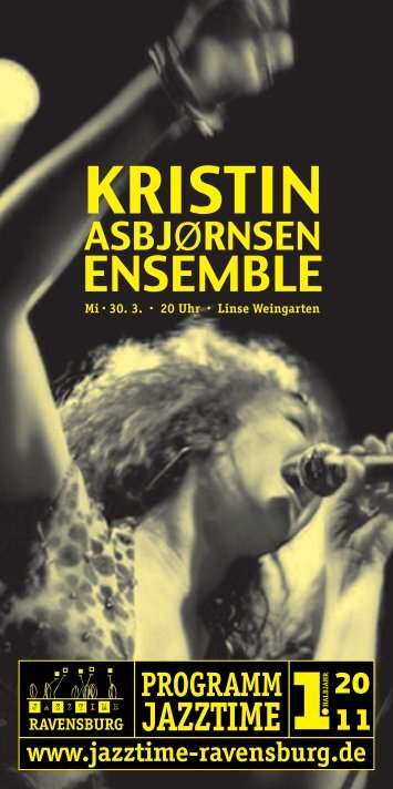 Jazztime Programm Frühjahr 2011