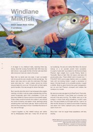 Flats Primer Windlane Milkfish - Fly Angler Australia