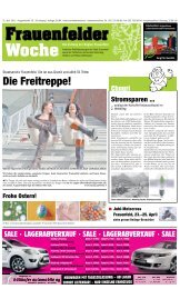 Herunterladen - TAGBLATT - Frauenfelder Woche