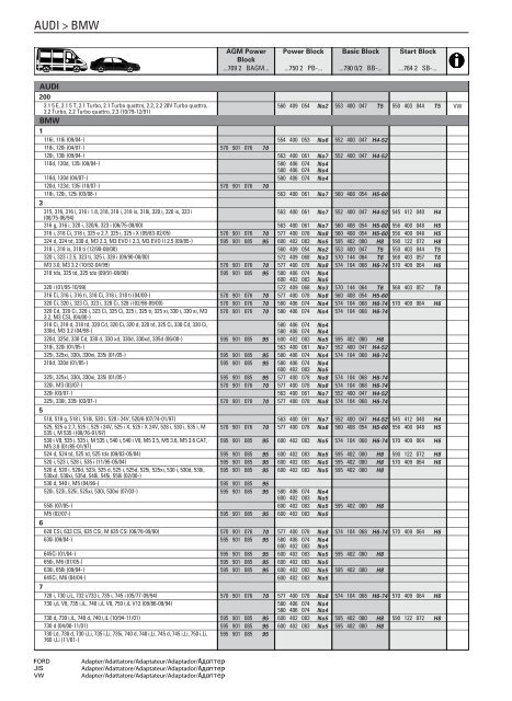 Berga AGM batteries. - page screenshot of berga-batterien.de