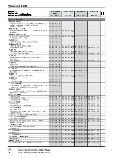 Berga AGM batteries. - page screenshot of berga-batterien.de