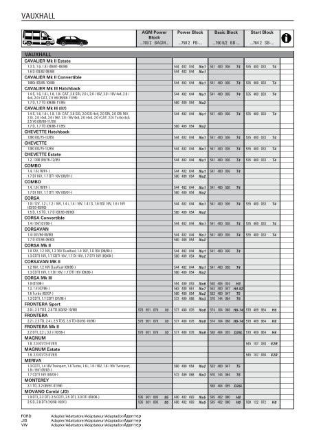 Berga AGM batteries. - page screenshot of berga-batterien.de