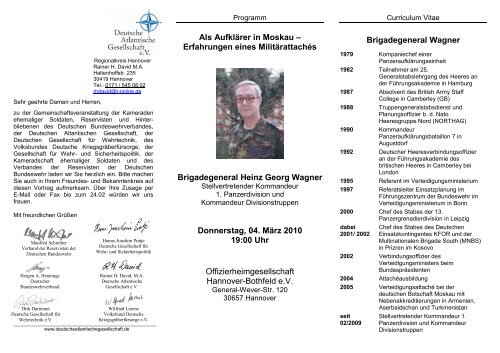 Als AufklÃ¤rer in Moskau - Deutsche Atlantische Gesellschaft -- Home