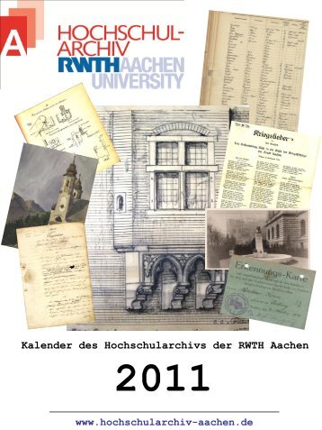 2 - Hochschularchiv der RWTH Aachen