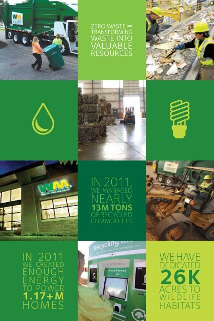 2012 Sustainability Report - Executive Summary - Waste Management
