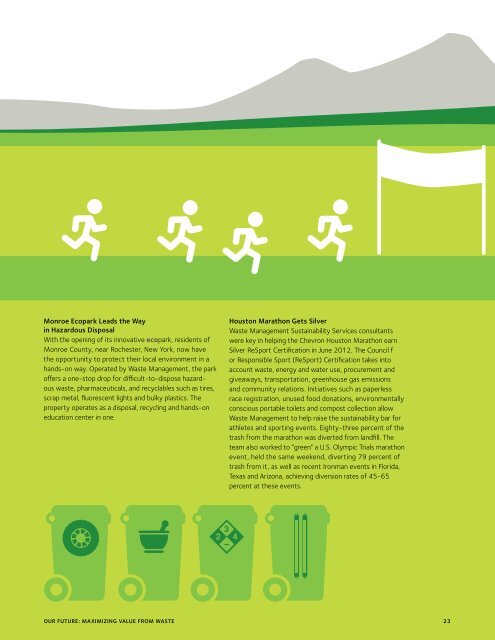 2012 Sustainability Report - Executive Summary - Waste Management