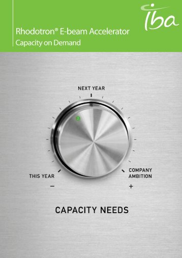 Rhodotron® E-beam Accelerator - IBA Industrial