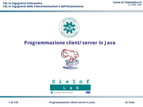 Server di matchmaking Java