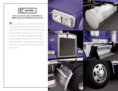 a w900 brochure - Kenworth