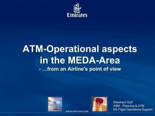 ATM-Operational aspects in the MEDA-Area - World Air Ops