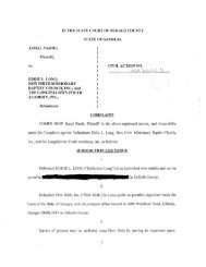 Lawsuit filed by Jamal Parris () - Atlanta Journal-Constitution