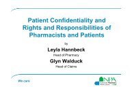 Patient Confidentiality and Rights and Responsibilities of ...
