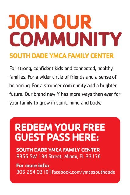 ONE DAY FREE GUEST PASS - YMCA of Greater Miami