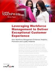 Leveraging Workforce Management to Deliver Exceptional ... - Bitpipe