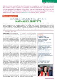 [PDF] Kostuumdesigner en styliste Nathalie Lermytte - Filmmagie