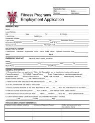 Employment Application - Rec Sports - University of Wisconsin ...