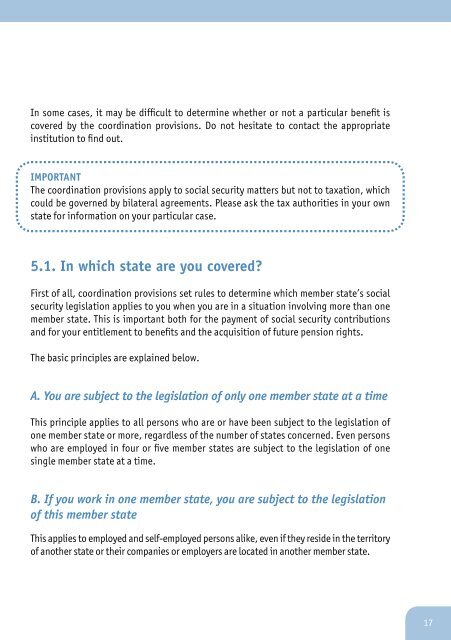 The EU provisions on social security