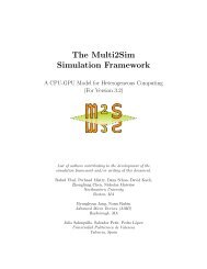 The Multi2Sim Simulation Framework