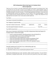 Mentee Application