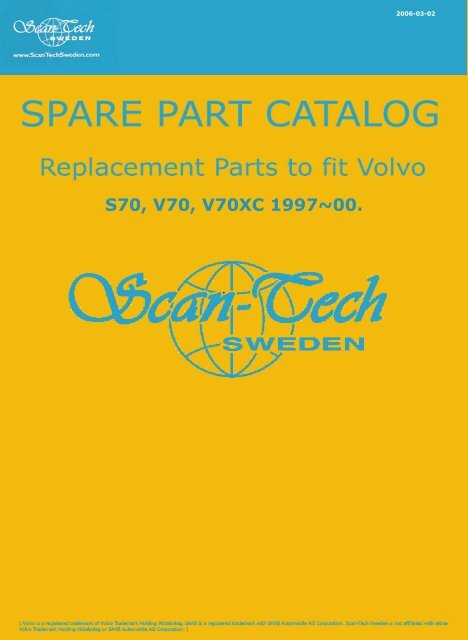 Replacement Parts to fit Volvo